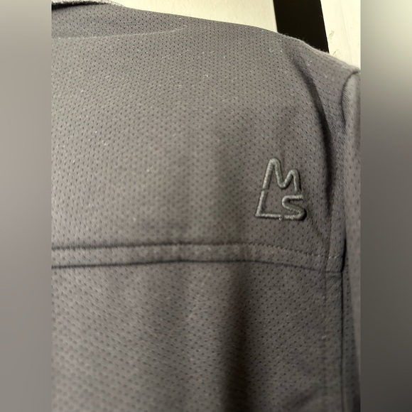 NWT $110 Magnlens Shirt Resort shirt pajama Look Beach Shirt Oversized XS BLK - Picture 13 of 14